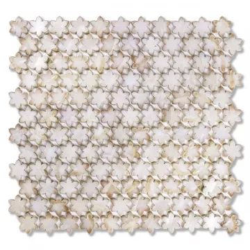 Sicis Petites Fleurs F04 Woodbine Glass Mosaic Tile